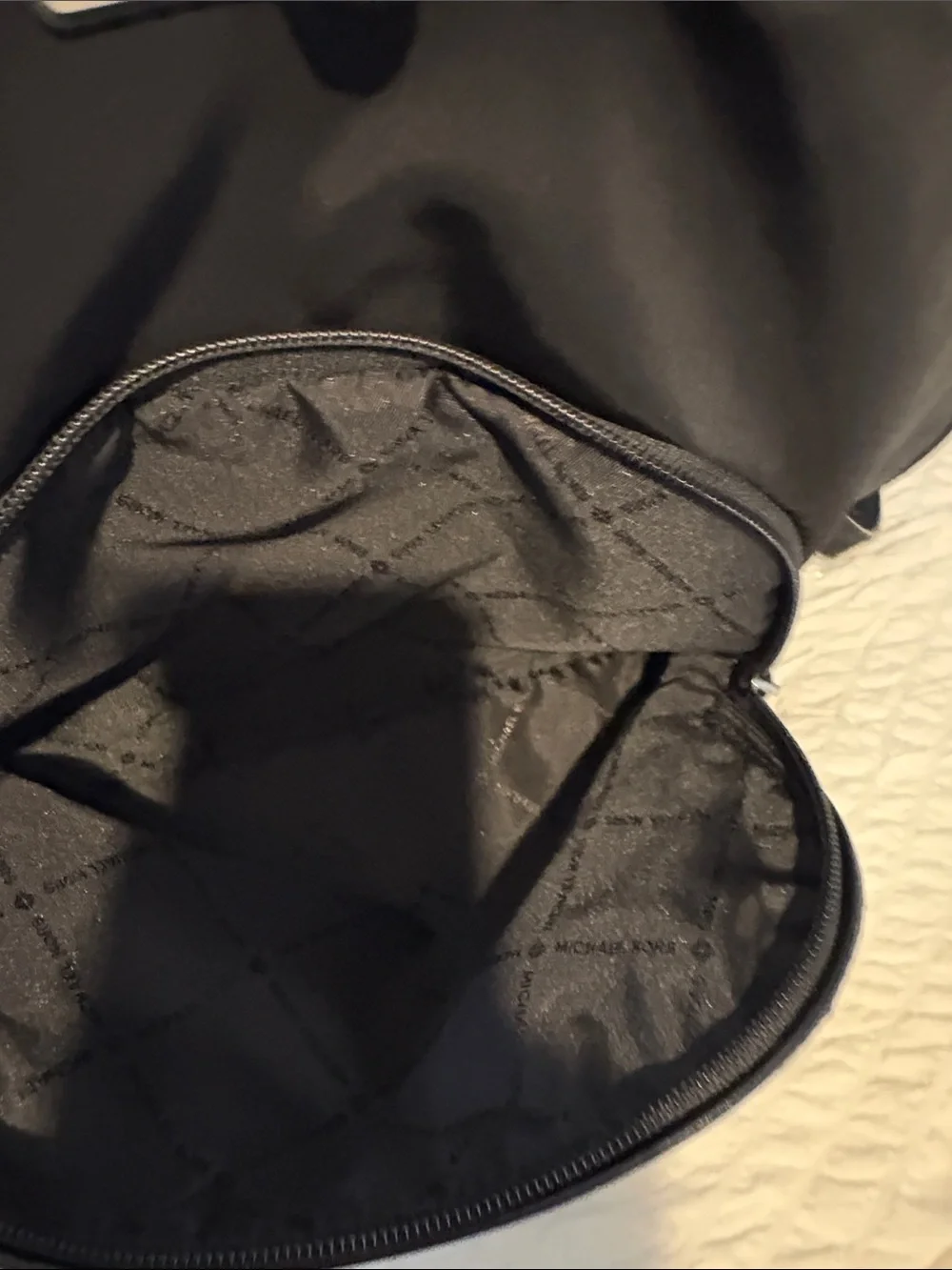 Michael Kors Black Kids Backpack with Bold Logo